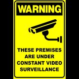 CCTV VIDEO SURVEILLANCE SECURITY SIGN